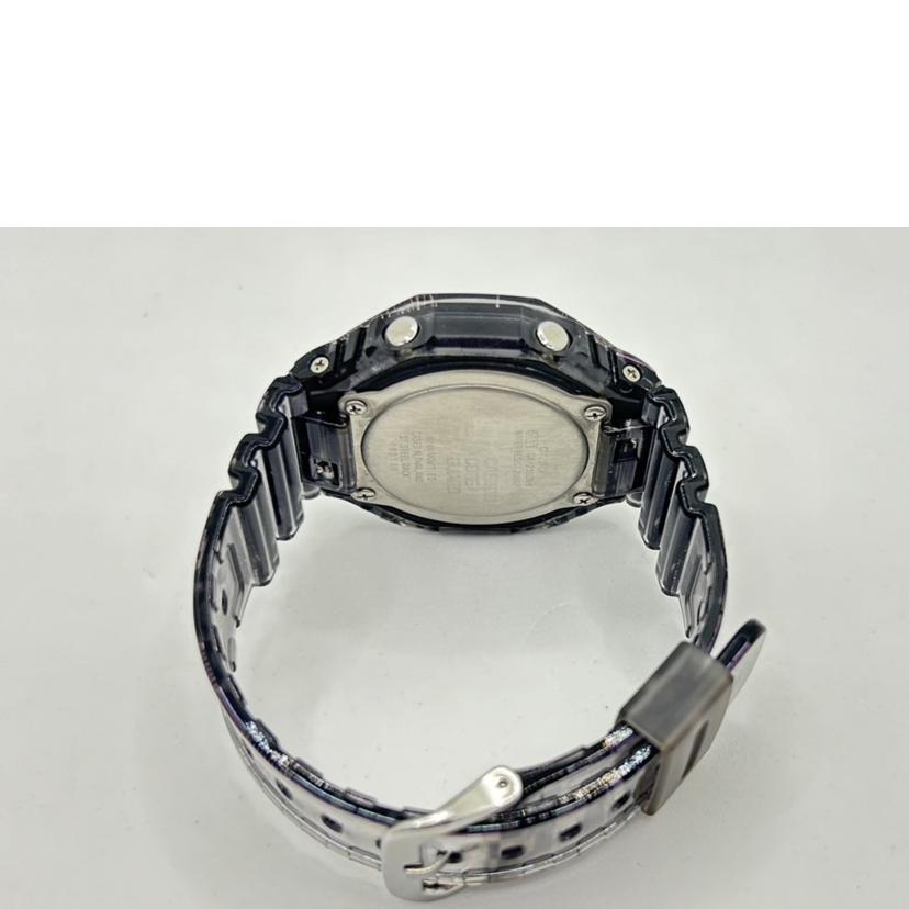 CASIO カシオ/G-SHOCK/アナデジ/スケルトンベルト/クォーツ/GA-2100NN-1ADR//ABランク/75