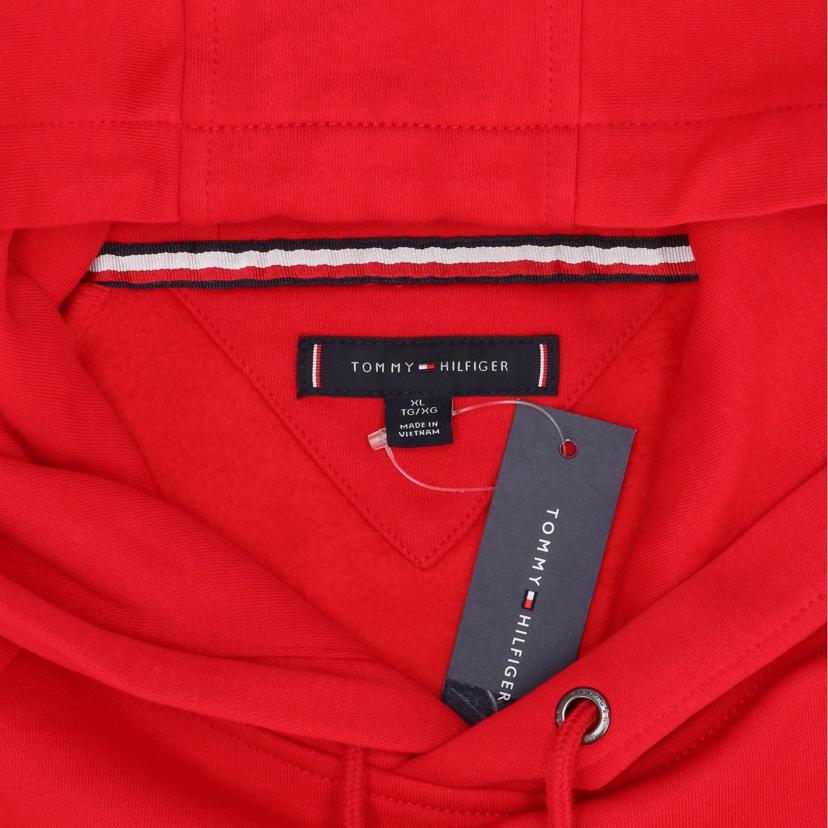 TOMMY HILFIGER トミーヒルフィガー/リクMグローバルストライプフーディー/レッド/78JB759//Sランク/24
