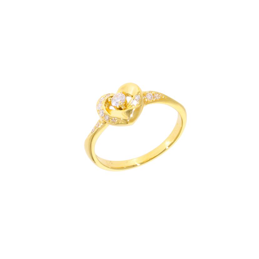 / K18ダイヤリング0.17ct//Aランク/76