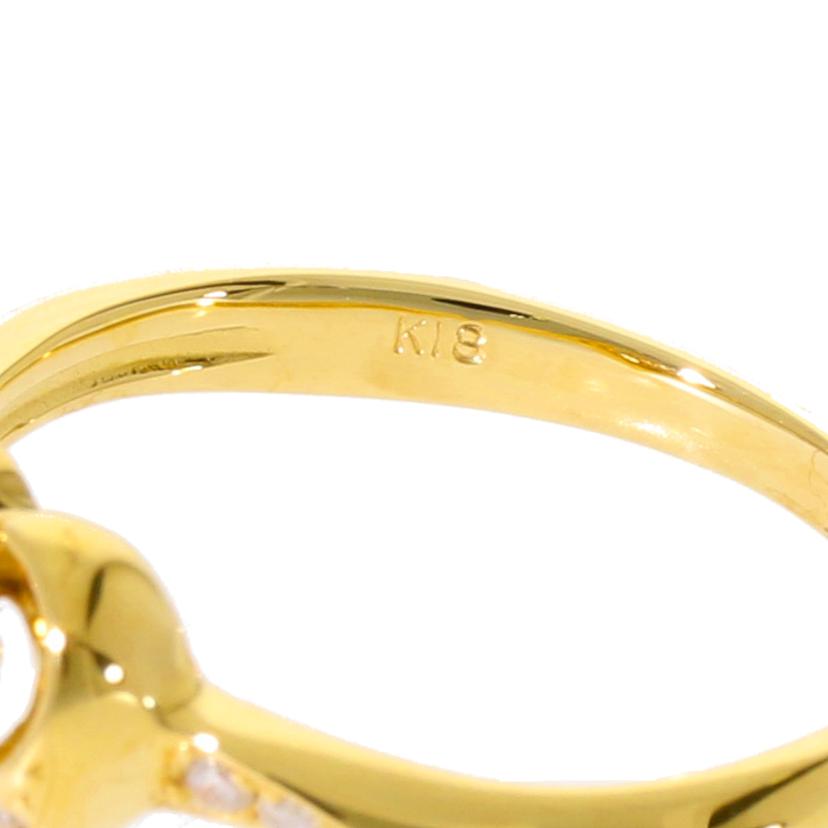 / K18ダイヤリング0.17ct//Aランク/76