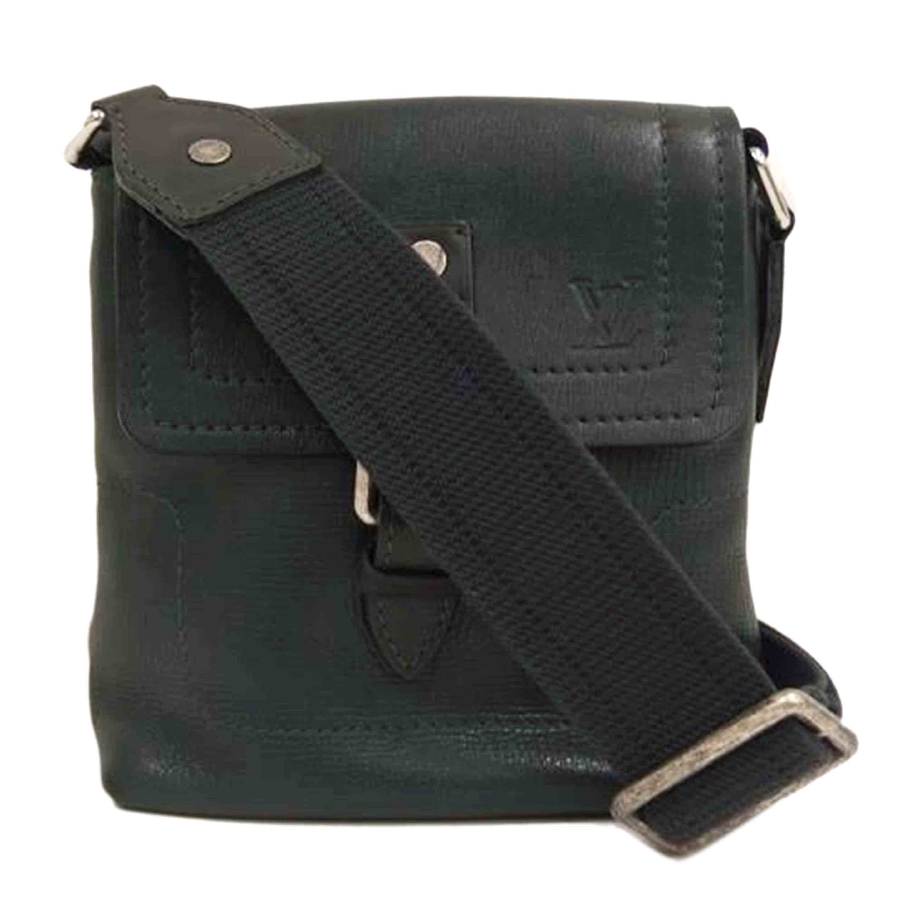 LV ルイヴィトン/バサルト・レザーショルダー/ユタ/M97024//RI1***/ABランク/82