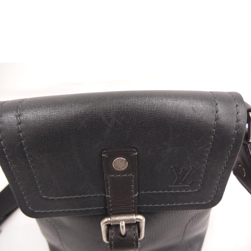 LV ルイヴィトン/バサルト・レザーショルダー/ユタ/M97024//RI1***/ABランク/82