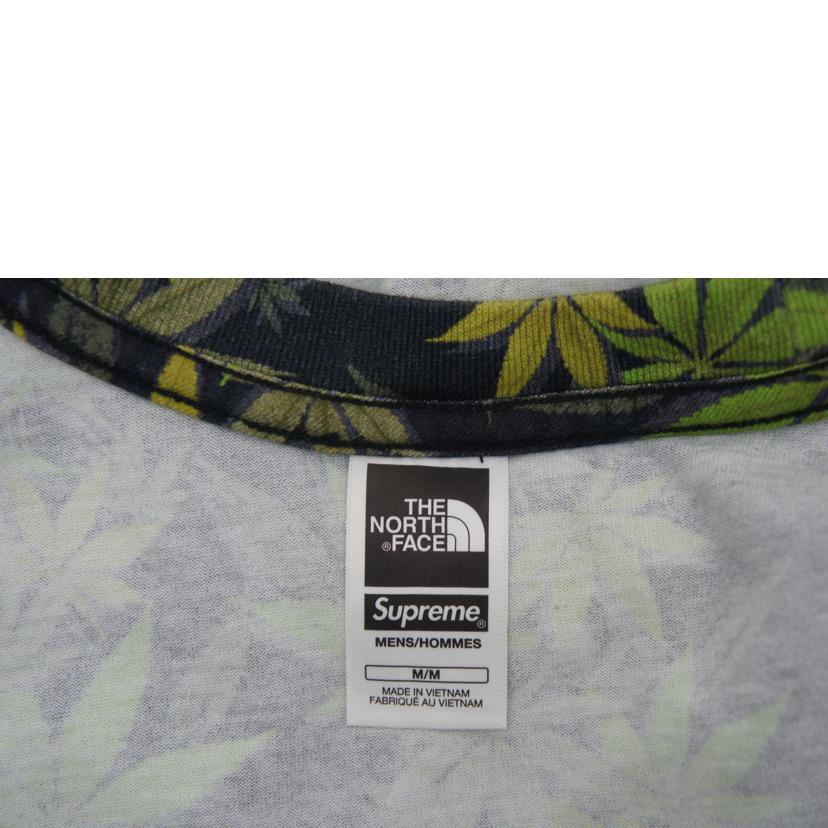 Supreme×THE NORTHFACE シュプリーム×ノースフェイス/Supreme×THE NORTHFACEブラックリーフTシャツ/NT52303I//SAランク/78