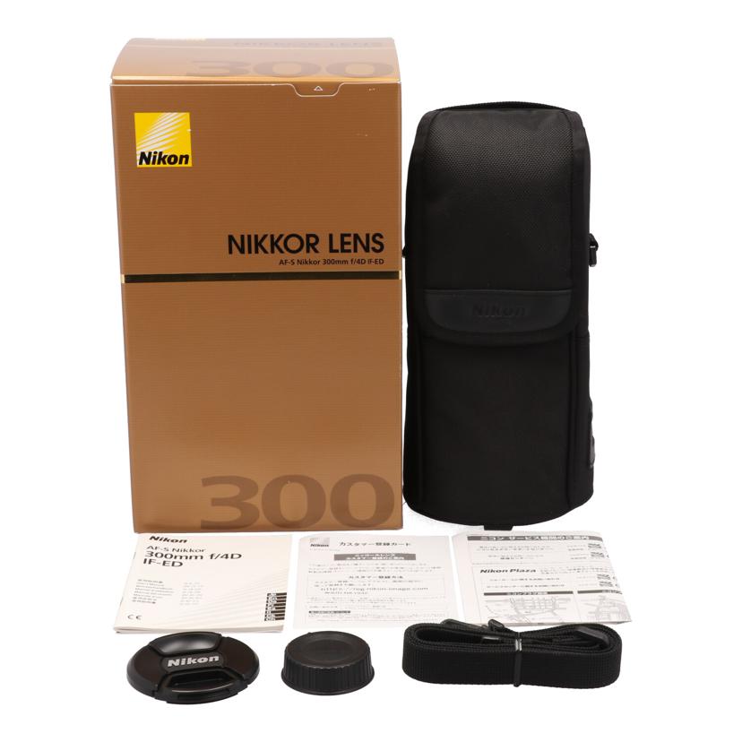 Nikon ニコン/交換レンズ/300mm/Ai AF-S ED 300mm F4D//323596 /ABランク/82