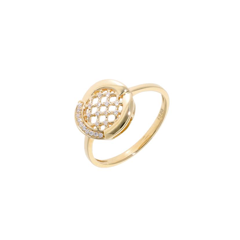 / K18ダイヤリング0.06ct//Aランク/81