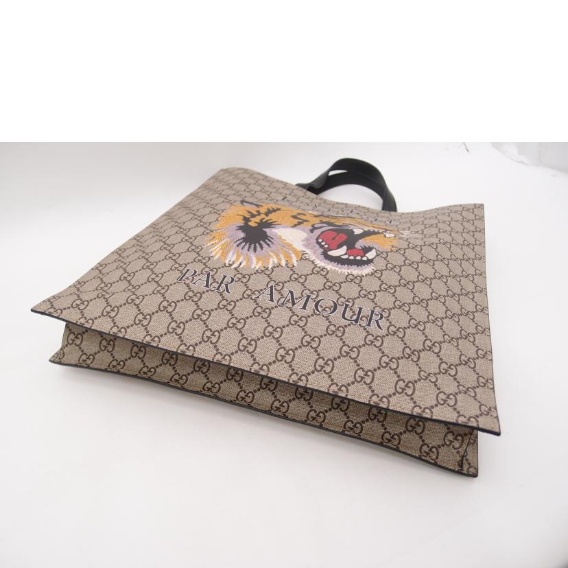 GUCCI グッチ/GGスプリームタイガー2wayトート/ブラック/450950//200***/Aランク/69