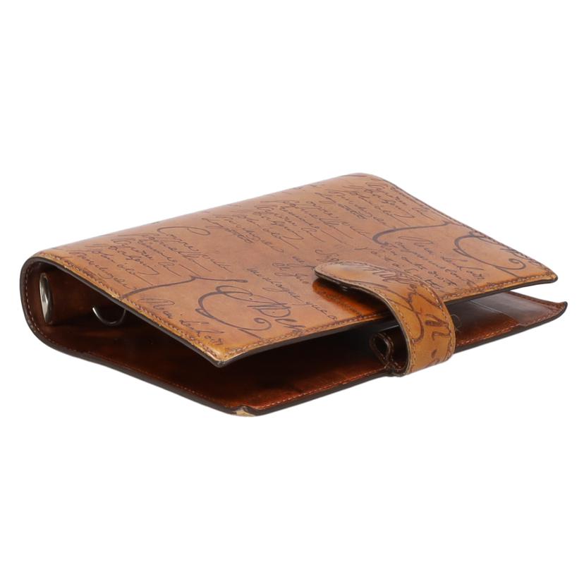 Berluti ベルルッティ/カリグラフィ/マッカーサーシステム手帳カバー//ABランク/91