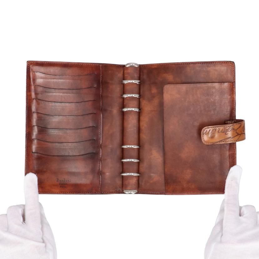 Berluti ベルルッティ/カリグラフィ/マッカーサーシステム手帳カバー//ABランク/91