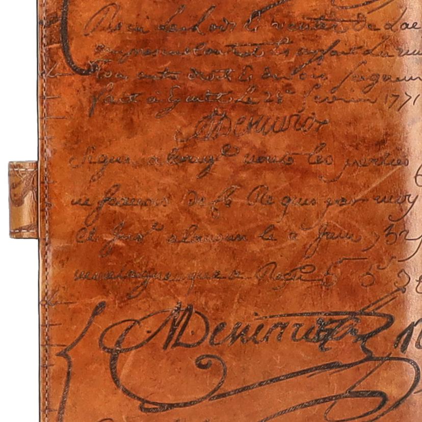 Berluti ベルルッティ/カリグラフィ/マッカーサーシステム手帳カバー//ABランク/91