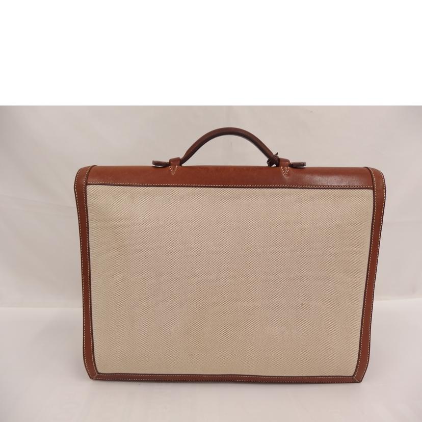 HERMES エルメス/サックアデペッシュ/キャンバス/ヴォーバレニア//□E(******/ABランク/82