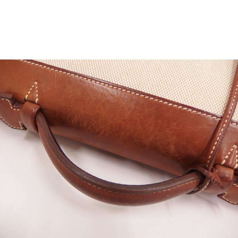 HERMES エルメス/サックアデペッシュ/キャンバス/ヴォーバレニア//□E(******/ABランク/82