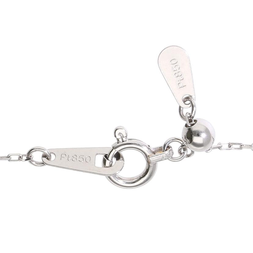 / Pt850/900ダイヤネックレス0.01ct//Aランク/81