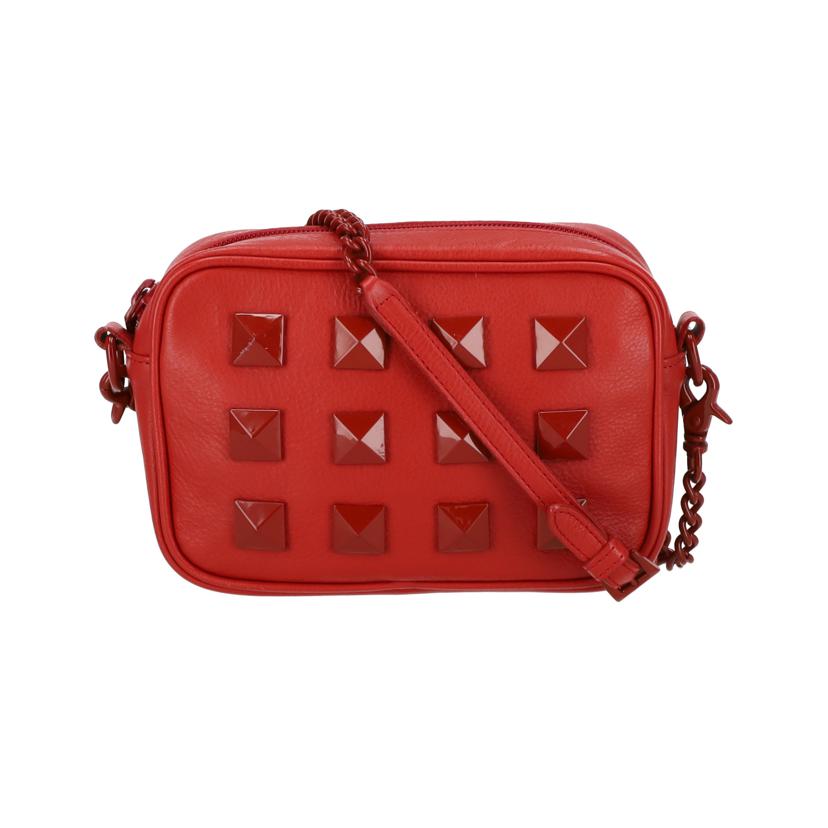 BLUE LABEL CRESTBRIDGE ブルーレーベルクレストブリッジ/レザーミニショルダーバッグ/レッド//ABランク/18