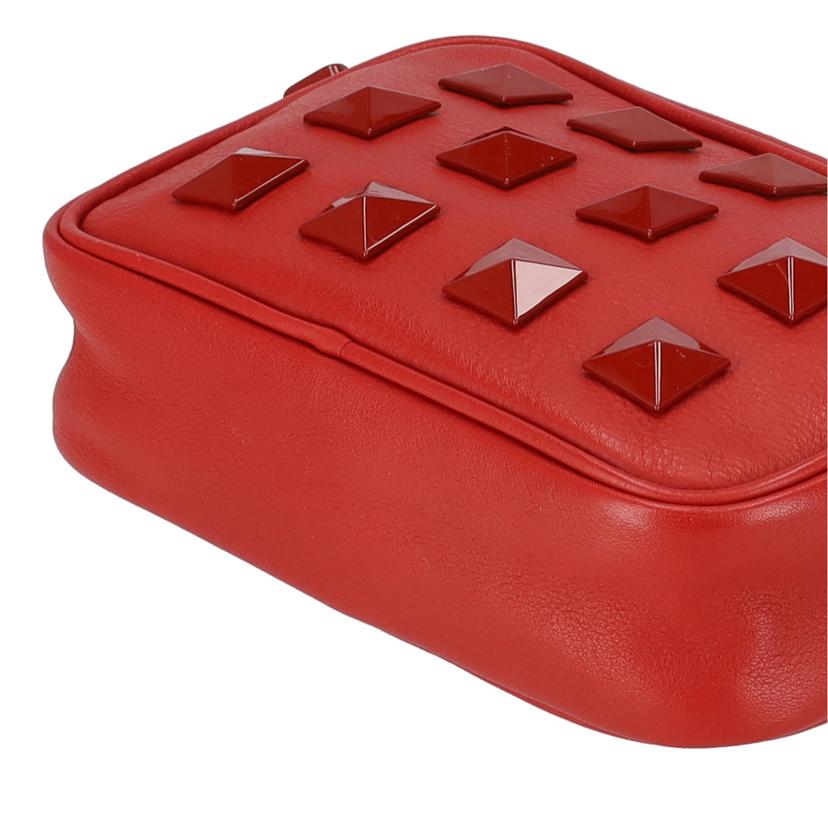 BLUE LABEL CRESTBRIDGE ブルーレーベルクレストブリッジ/レザーミニショルダーバッグ/レッド//ABランク/18