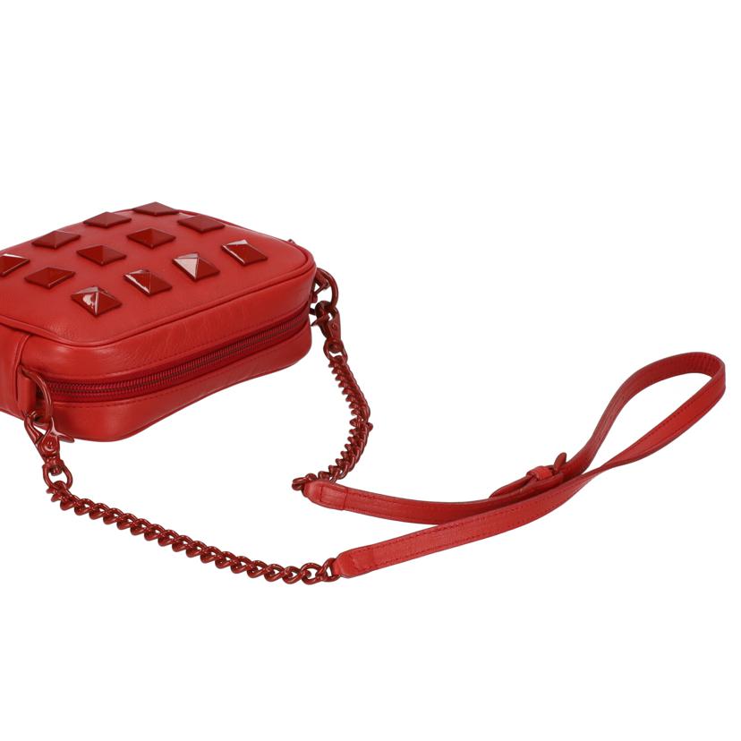 BLUE LABEL CRESTBRIDGE ブルーレーベルクレストブリッジ/レザーミニショルダーバッグ/レッド//ABランク/18