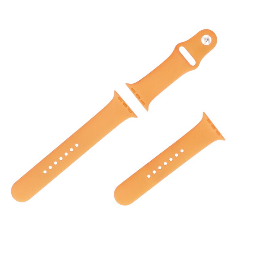 Apple/AppleWatch 45mmケース用 ブライトオレンジ スポーツバンド/MR2R3FE/A//Aランク/85