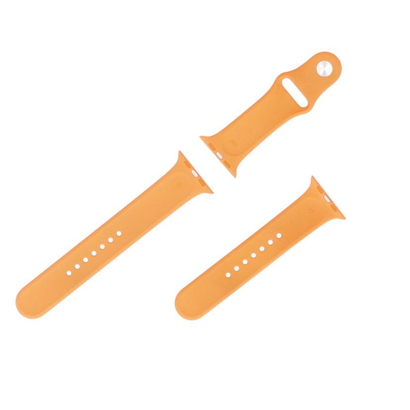 Apple/AppleWatch 45mmケース用 ブライトオレンジ スポーツバンド/MR2R3FE/A//Aランク/85