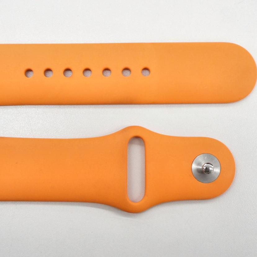 Apple/AppleWatch 45mmケース用 ブライトオレンジ スポーツバンド/MR2R3FE/A//Aランク/85