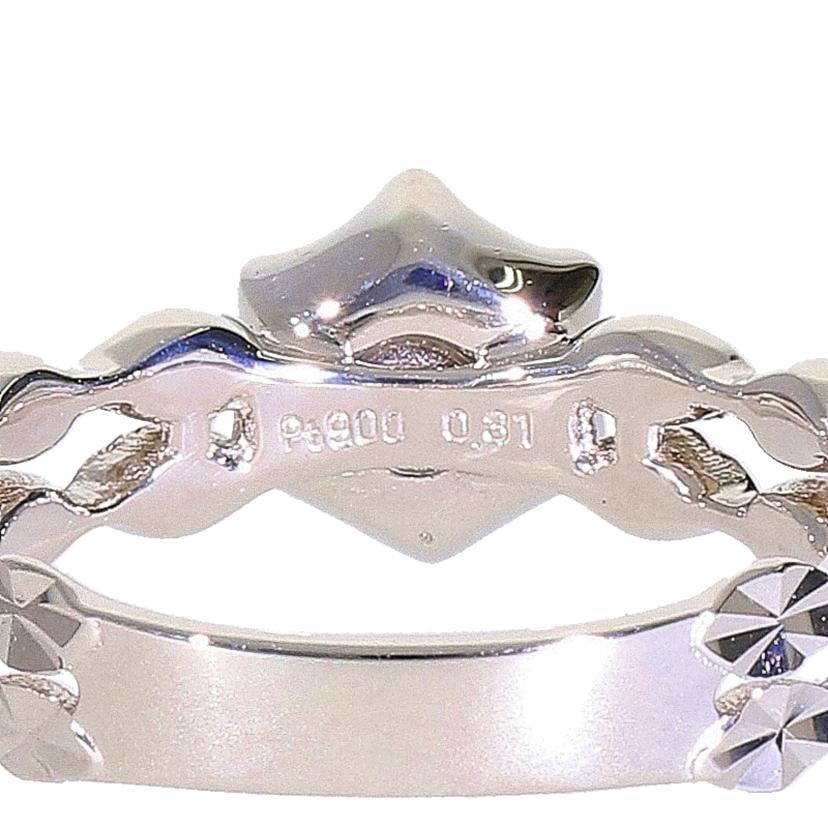 / Pt900ダイヤリング0.31ct//Aランク/75