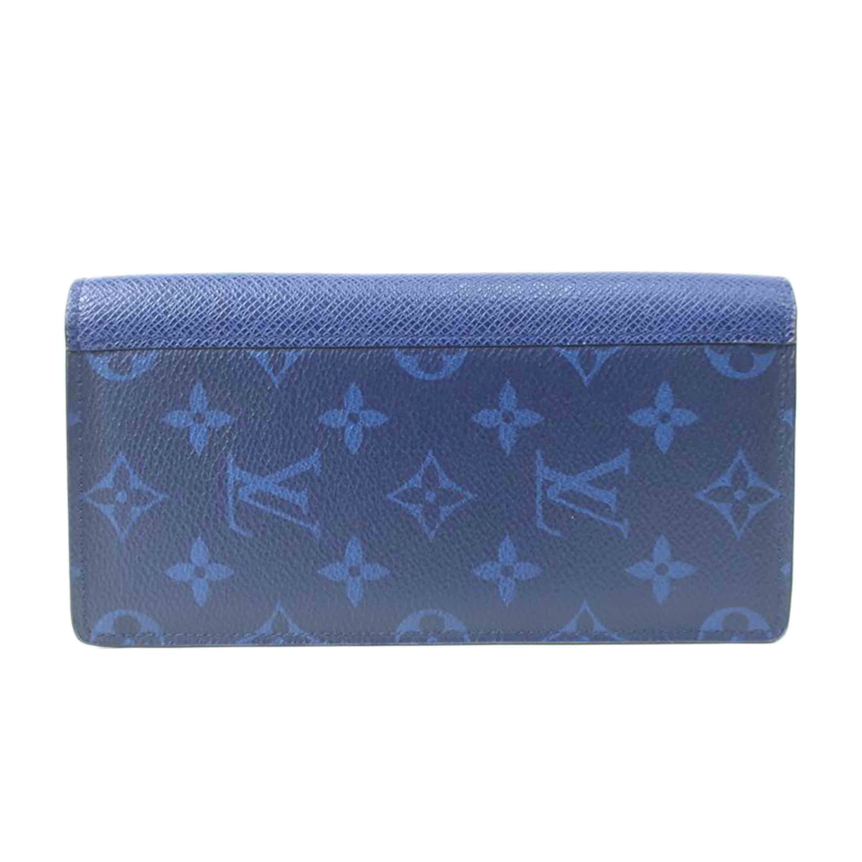 LOUIS VUITTON ルイ・ヴィトン/ポルトフォイユ ブラザタイガラマ 長財布 モノグラムブルー/M30297//TA4***/ABランク/65