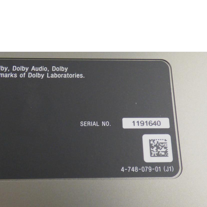 SONY ソニー/サウンドバー/HT-X8500//1191640/Aランク/64