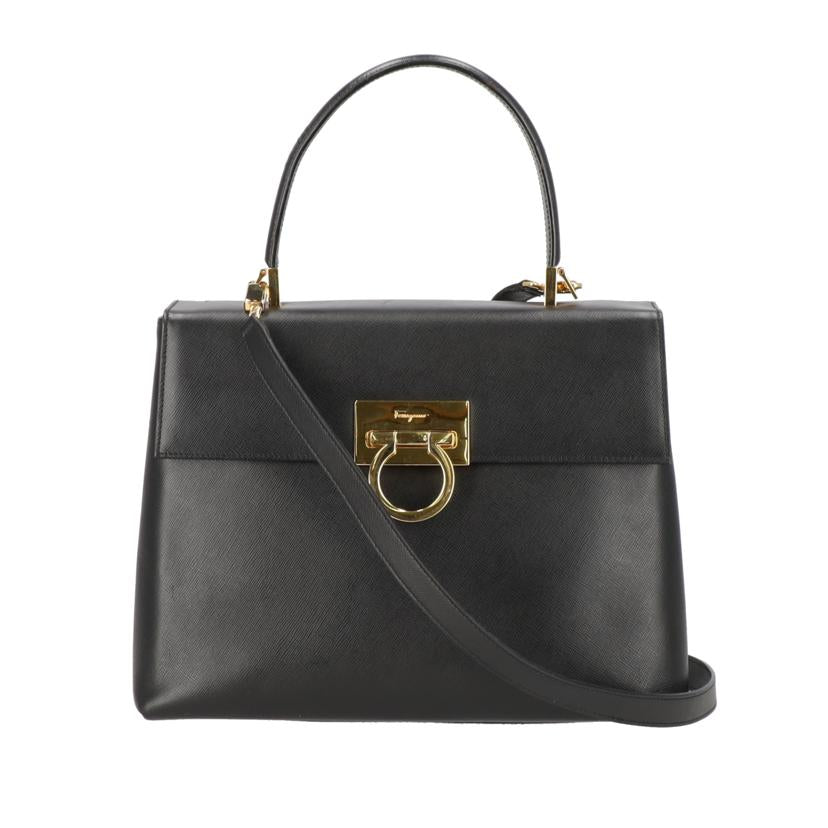 Salvatore Ferragamo サルバトーレフェラガモ/ガンチーニ2Wayハンドバッグ/AF-21 0290//Aランク/09