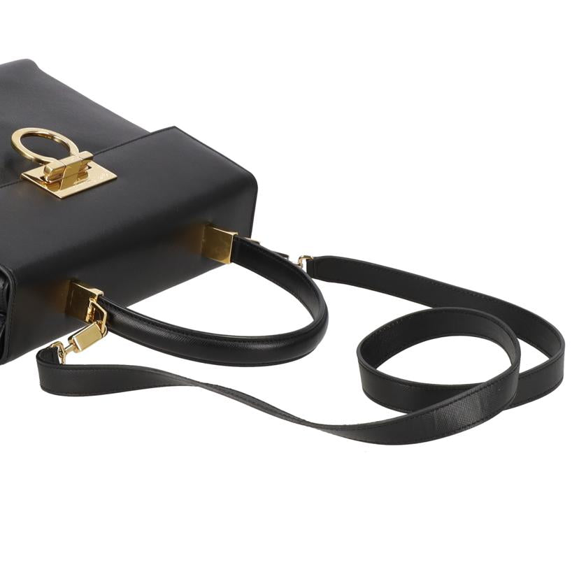 Salvatore Ferragamo サルバトーレフェラガモ/ガンチーニ2Wayハンドバッグ/AF-21 0290//Aランク/09