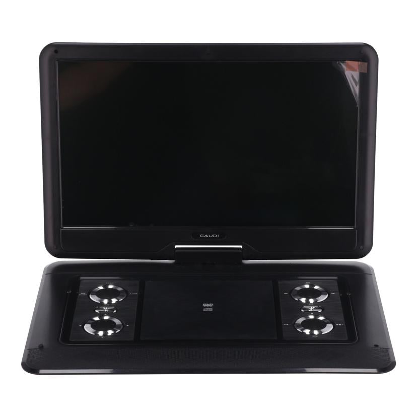 Gaudi アフタービート/ポータブルDVDプレーヤー/GPD15B1BK //L2112035/Bランク/65