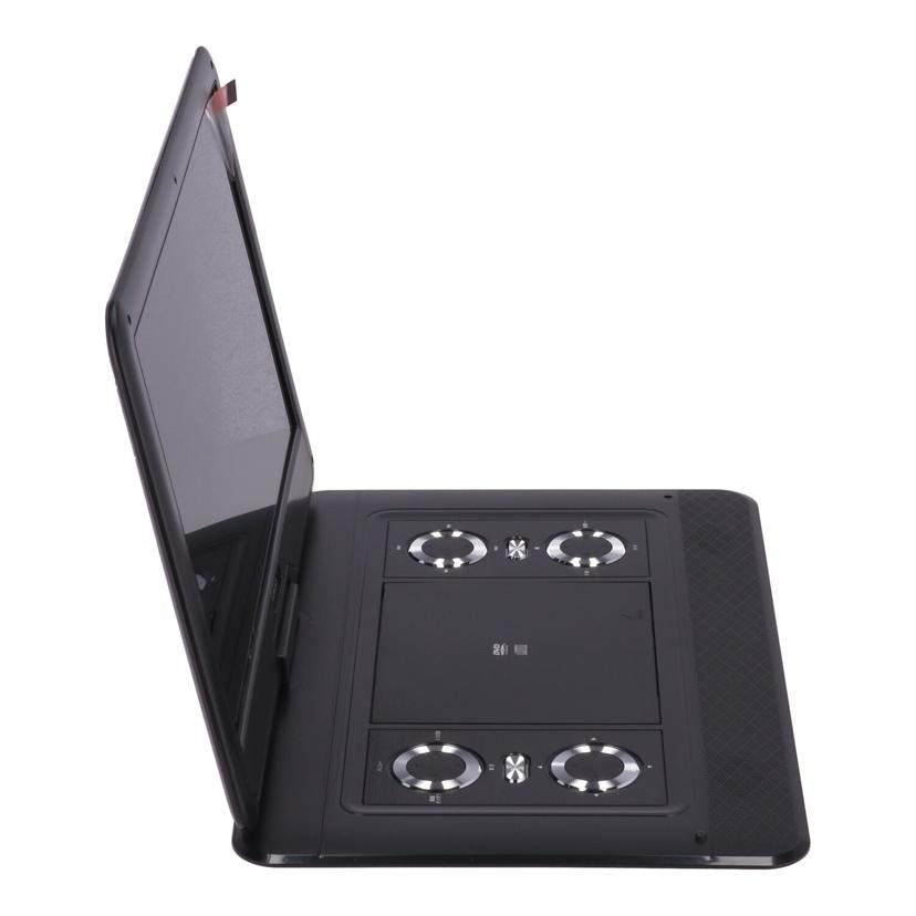 Gaudi アフタービート/ポータブルDVDプレーヤー/GPD15B1BK //L2112035/Bランク/65