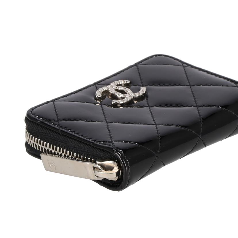 CHANEL シャネル/ブリリアントマトラッセ/エナメルレザー/コインケース/ブラック//227*****/ABランク/18