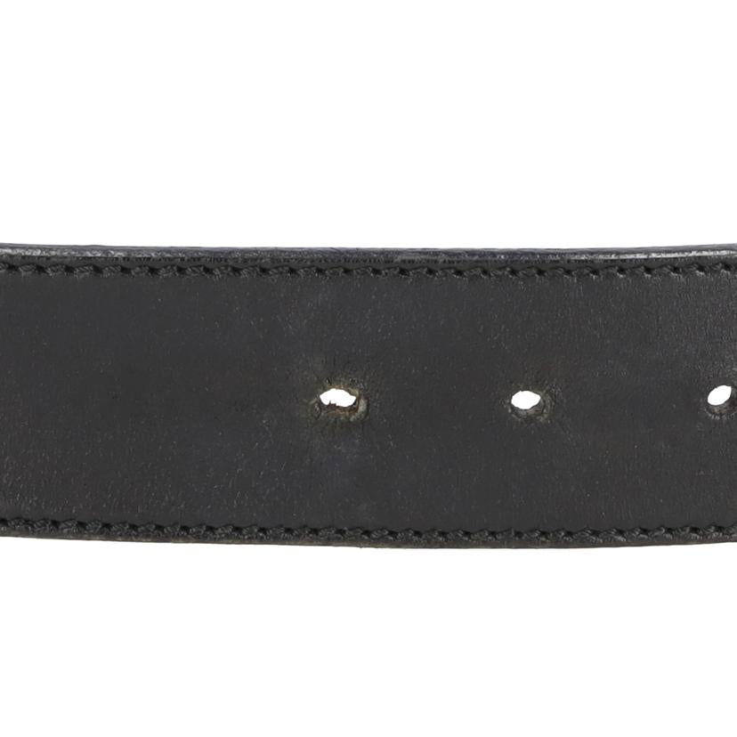 GUCCI グッチ/インターロッキング レザーベルト 90cm/114984//502***/ABランク/70