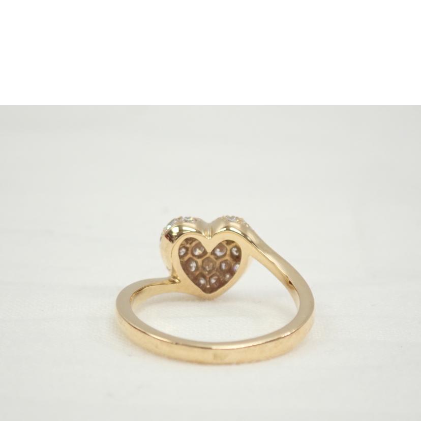 Cartier/ハートパヴェリング #10//Aランク/62