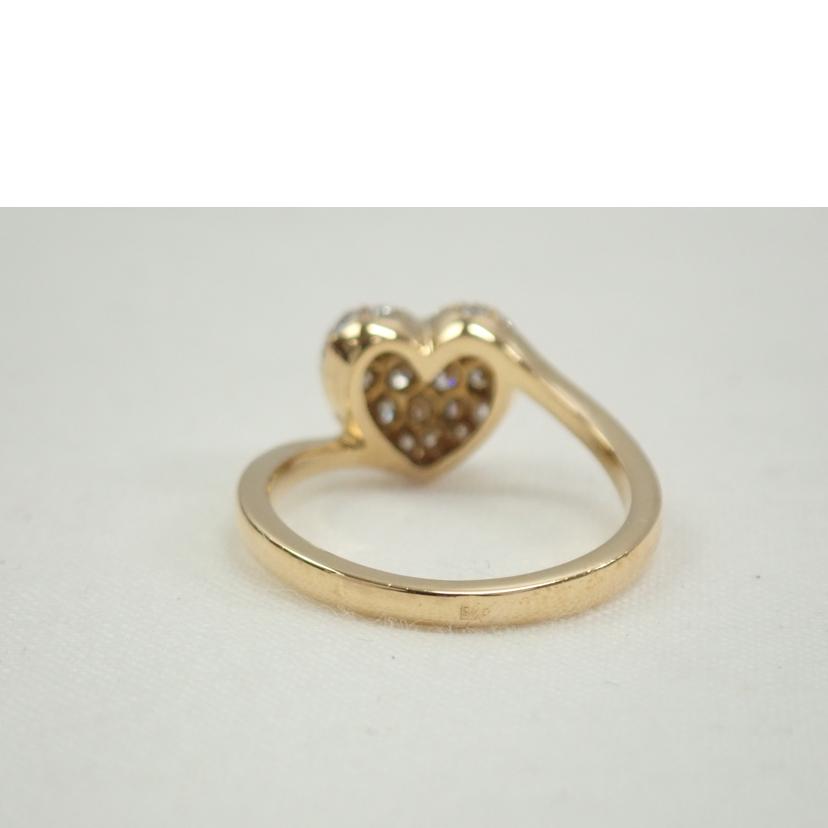 Cartier/ハートパヴェリング #10//Aランク/62