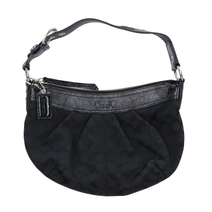 COACH コーチ/シグネチャー/セミショルダーバッグ/ブラック/F13740//D09**/ABランク/18