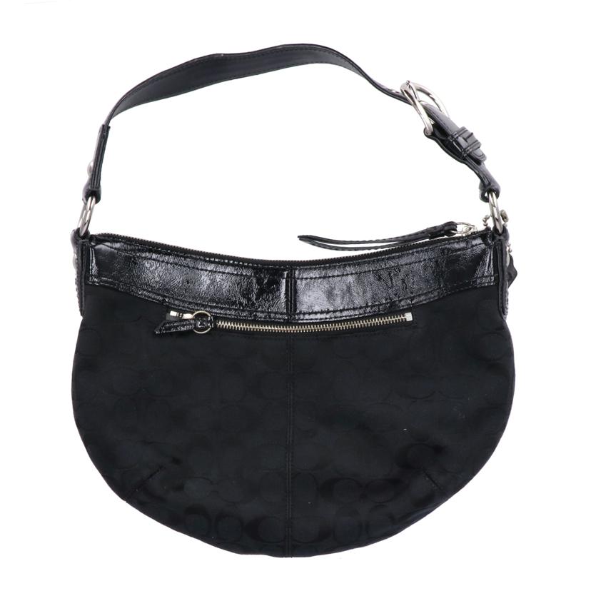 COACH コーチ/シグネチャー/セミショルダーバッグ/ブラック/F13740//D09**/ABランク/18