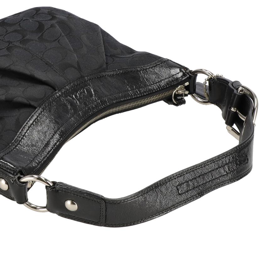 COACH コーチ/シグネチャー/セミショルダーバッグ/ブラック/F13740//D09**/ABランク/18