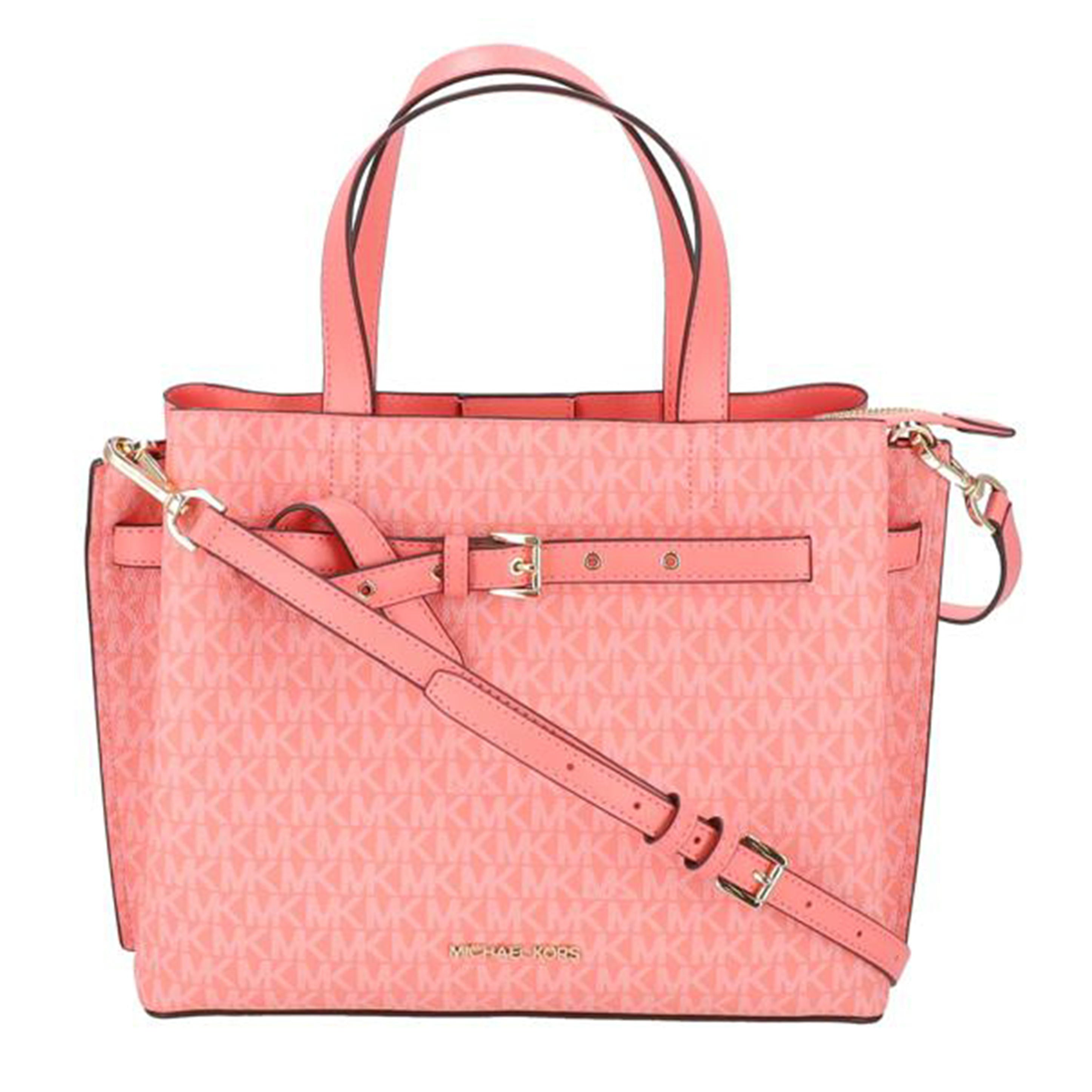 Michael Kors /エミリアMKシグネチャーラージサッチェル/35F0GU5S3B//YVX*****/SAランク/22