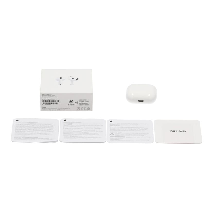Apple アップル /AirPods4/MXP63J/A//KHMXVC20HH/ABランク/75