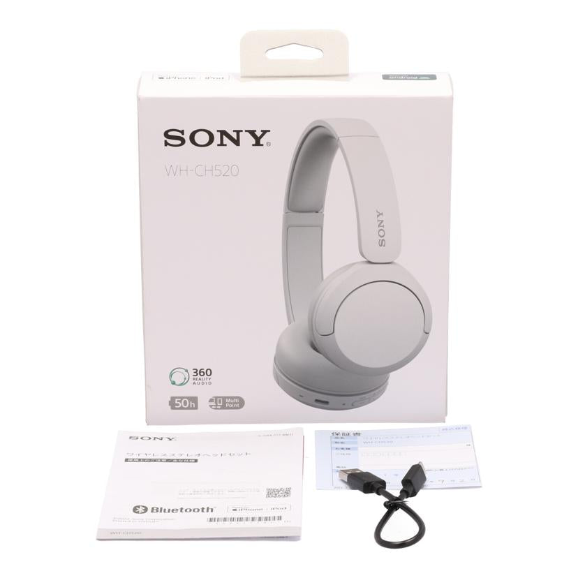 SONY ソニー/ワイヤレスヘッドホン/WH-CH520//S0120181929/ABランク/05