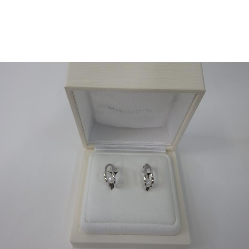 MIKIMOTO ミキモト/MIKIMOTO SV /シルバーパールイヤリング//Aランク/84