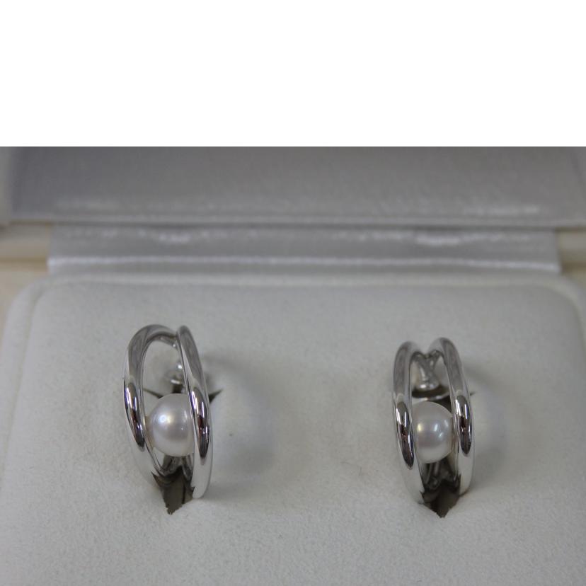 MIKIMOTO ミキモト/MIKIMOTO SV /シルバーパールイヤリング//Aランク/84