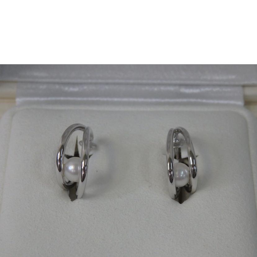 MIKIMOTO ミキモト/MIKIMOTO SV /シルバーパールイヤリング//Aランク/84