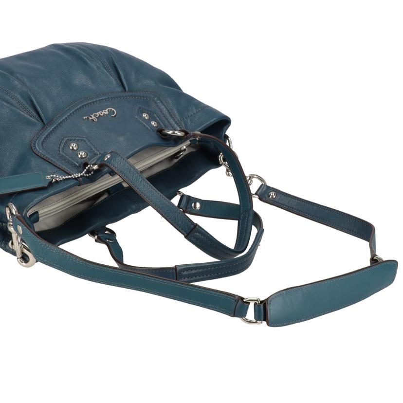 COACH コーチ/レザー2WAYショルダーバッグ/モスグリーン/F19243//F12**/ABランク/18