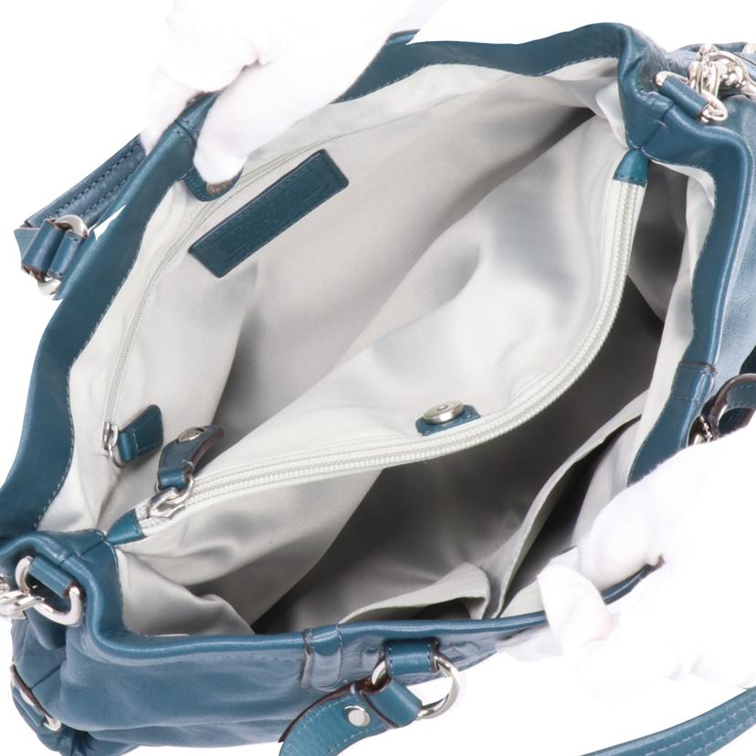 COACH コーチ/レザー2WAYショルダーバッグ/モスグリーン/F19243//F12**/ABランク/18