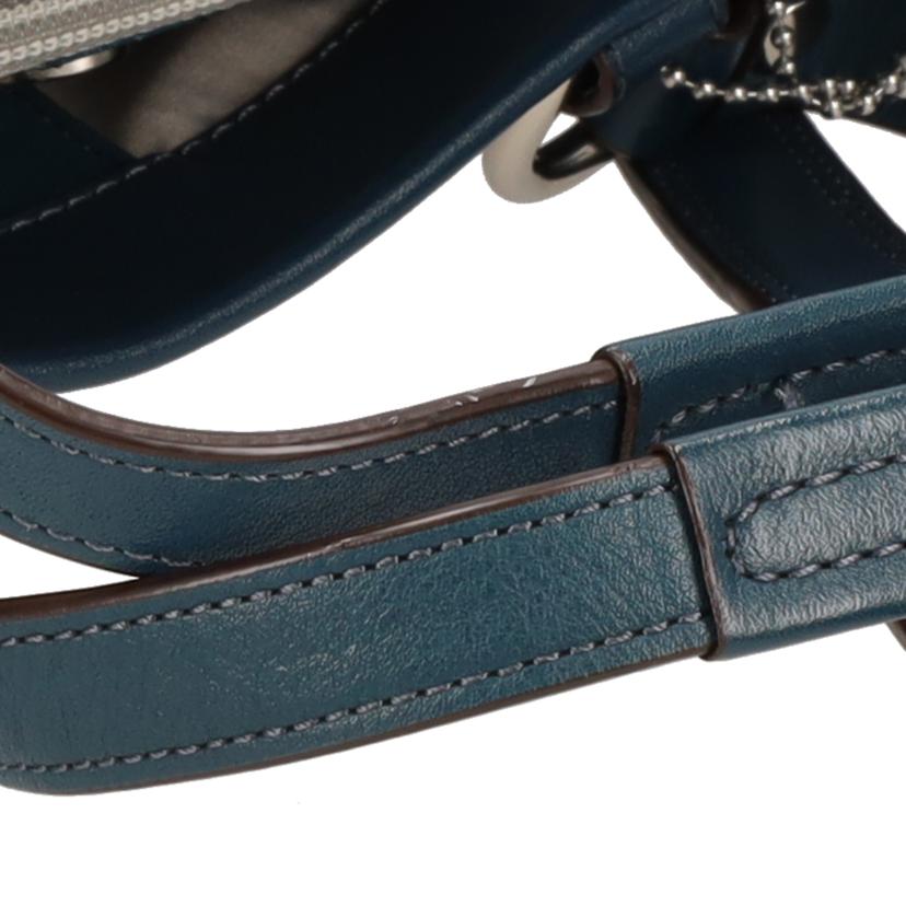 COACH コーチ/レザー2WAYショルダーバッグ/モスグリーン/F19243//F12**/ABランク/18