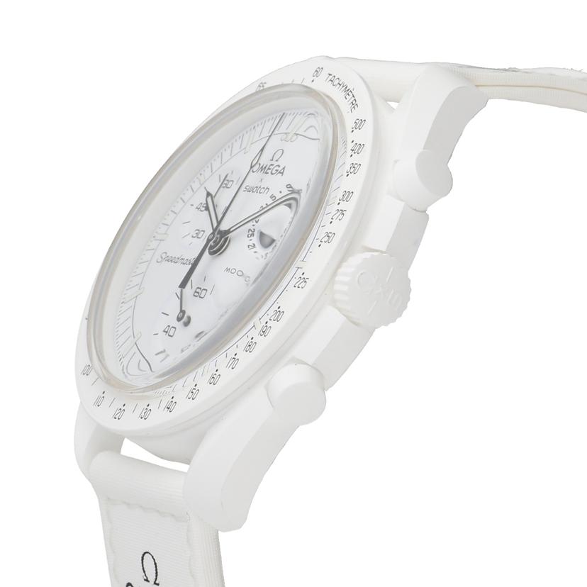 OMEGA×swatch オメガ×スウォッチ/ミッショントゥザムーンフェイズ/フルムーン/スヌーピー/SO33W700//SAランク/18