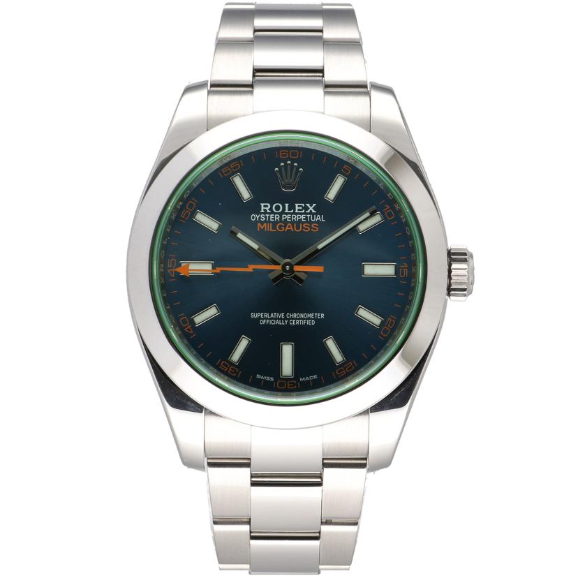 ROLEX ロレックス/ミルガウス・Zブルー/ランダム番/116400GV//7R7*****/SAランク/75