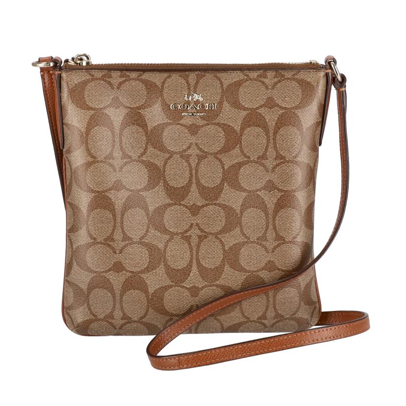 COACH コーチ/ショルダーバック/シグネチャーキャメル//Aランク/07
