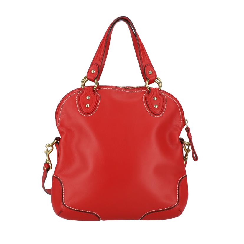 COACH コーチ/2WAYレザーショルダーバッグ/レッド/22422//L12**/ABランク/18