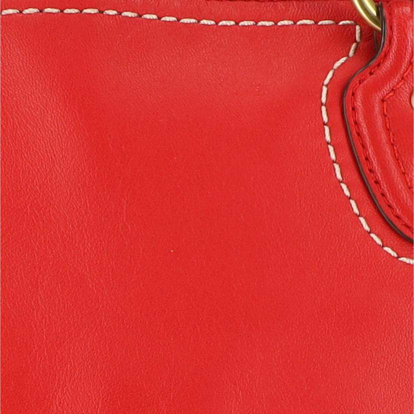 COACH コーチ/2WAYレザーショルダーバッグ/レッド/22422//L12**/ABランク/18